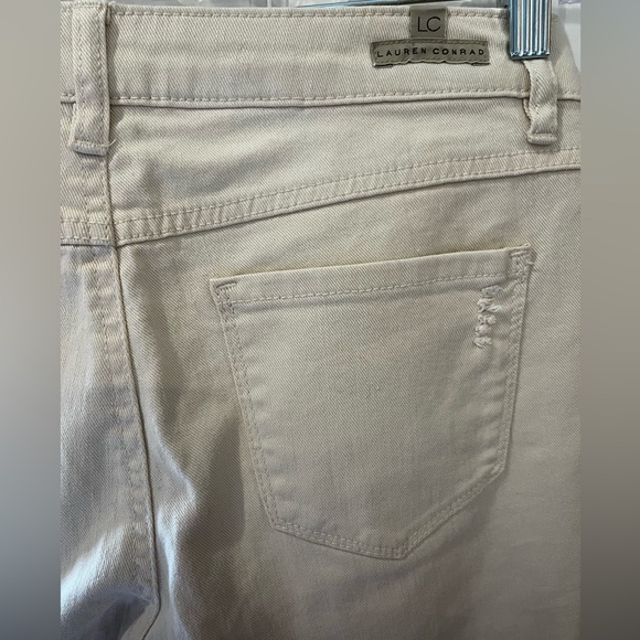Lauren Conrad NWOT Cream Jeans Size 6 - Picture 3 of 7